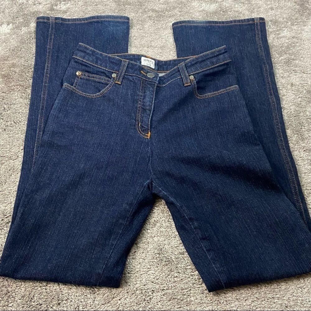 Armani collezioni high waisted jeans